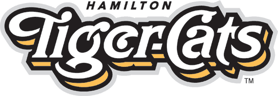 Hamilton Tiger-Cats 2005-2009 Wordmark Logo 2 vinyl decal